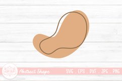 Abstract Fluid Shape Clipart Design Element Product Image 1