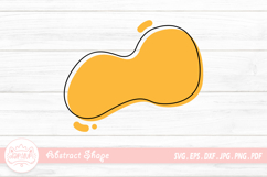 Abstract Shape Clipart | Abstract Fluid Shape Elements Product Image 1