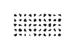 Abstract Fluid Geometric Shapes Set 50 V 4 Product Image 2