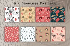Abstract Shapes Pattern Set - Digital Paper Set Product Image 3