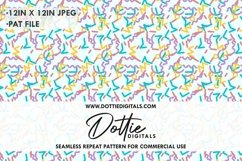 Abstract Shapes Repeating Seamless Pattern Jpg .Pat File Product Image 1