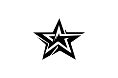 Abstract Shield Star Logo Design Product Image 1