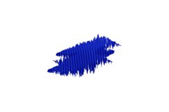 Abstract splash blue brush stroke design Product Image 1