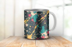 Abstract Splatters Seamless Digital Paper Bundle Product Image 4