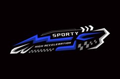 Abstract sport racing stripes sticker wrap modification Product Image 1