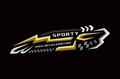 Abstract sport racing stripes sticker wrap modification desi Product Image 2
