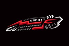 Abstract sport racing stripes sticker wrap modification grap Product Image 1