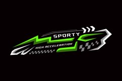 Abstract sport racing stripes sticker wrap modification isol Product Image 1