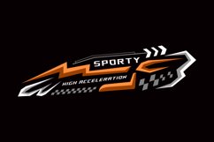 Abstract sport racing stripes sticker wrap modification vect Product Image 1