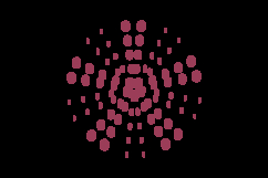 Abstract star dot element design vector for print, decoratio Product Image 1