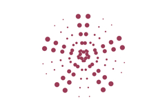 Abstract star dot element design vector for print, decoratio Product Image 2