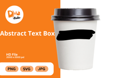 Abstract Text Box - Modern Frames for Quotes PNG| SVG | JPG Product Image 1
