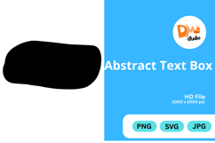 Abstract Text Box - Modern Frames for Quotes PNG| SVG | JPG Product Image 1