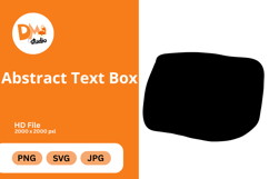 Abstract Text Box - Modern Frames for Quotes PNG| SVG | JPG Product Image 1
