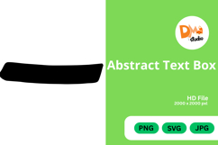 Abstract Text Box - Modern Frames for Quotes PNG| SVG | JPG Product Image 1