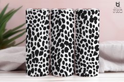 Abstract textured leopard Pattern Sublimation Tumbler Design Product Image 2