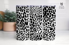 Abstract textured leopard Pattern Sublimation Tumbler Design Product Image 3
