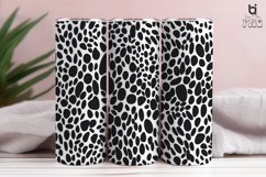 Abstract textured leopard Pattern Sublimation Tumbler Design Product Image 6