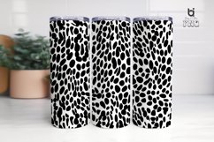 Abstract textured leopard Pattern Sublimation Tumbler Design Product Image 7