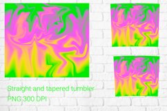 Abstract skinny sublimation tumbler wrap 20 Oz Product Image 2