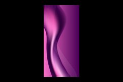 Abstract vibrant gradient vertical banner in purple tones Product Image 2