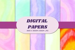 Abstract Watercolor 100 Digital Paper Background Product Image 1