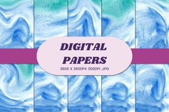 Abstract Watercolor 17 Digital Paper Background Product Image 1
