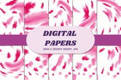 Abstract Watercolor 19 Digital Paper Background Product Image 1