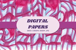 Abstract Watercolor 23 Digital Paper Background Product Image 1