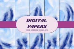 Abstract Watercolor 4 Digital Paper Background Product Image 1