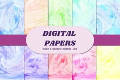 Abstract Watercolor 56 Digital Paper Background Product Image 1