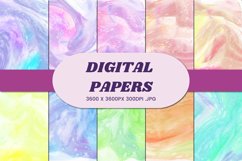 Abstract Watercolor 75 Digital Paper Background Product Image 1