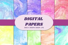 Abstract Watercolor 76 Digital Paper Background Product Image 1