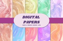 Abstract Watercolor 82 Digital Paper Background Product Image 1