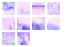 Abstract Watercolor Digital Paper Bundle Background Product Image 4