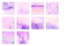 Abstract Watercolor Digital Paper Bundle Background Product Image 5