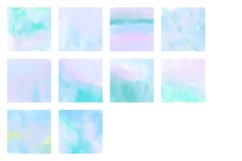 Abstract Watercolor Digital Paper Bundle Background Product Image 7