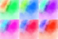 Abstract Watercolor Digital Papers 2 Background Product Image 2
