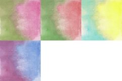 Abstract Watercolor Digital Papers 4 Background Product Image 3