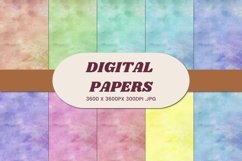 Abstract Watercolor Digital Papers 5 Background Product Image 1