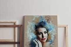 Abstract Watercolor Portrait Effect Product Image 9