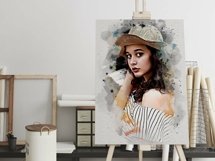 Abstract Watercolor Portrait Effect Product Image 10