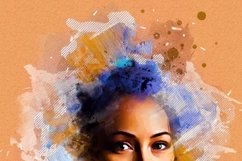 Abstract Watercolor Portrait Effect Product Image 5