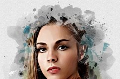 Abstract Watercolor Portrait Effect Product Image 6