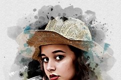 Abstract Watercolor Portrait Effect Product Image 3
