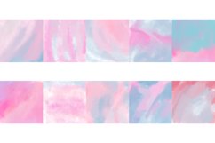 Abstract Watercolor Sweet Digital Paper Background Product Image 5