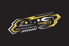 Abstract wrap decal sticker race vehicle concept Product Image 1