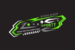 Abstract wrap decal sticker race vehicle graphic Product Image 2