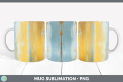 GorgeousAbstract Mug Wrap design.