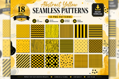 Abstract Yellow Seamless Patterns Product Image 1